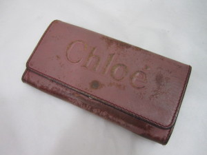 【Chloe】クロエの長財布を修理～色剥がれで塗装修理を行いました！