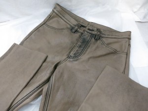 革パンツ・革ズボンの修理、染め直し！広島店の修理ブログ