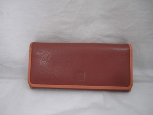 【LOEWE】ロエベの長財布を修理～フチ周りの色はげを補修