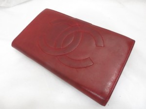 【CHANEL】　シャネルの財布の黒ずみ、クリーニング～色直し（染め直し）で綺麗になります！