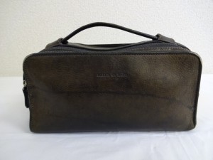 【鞄修理】ミラ・ショーンのセカンドバッグ修理　色褪せ、スレ傷補修